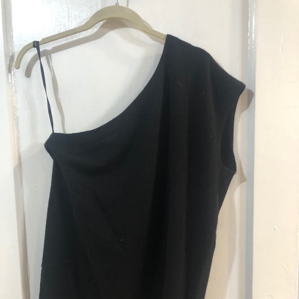 Banana one shoulder sweater top